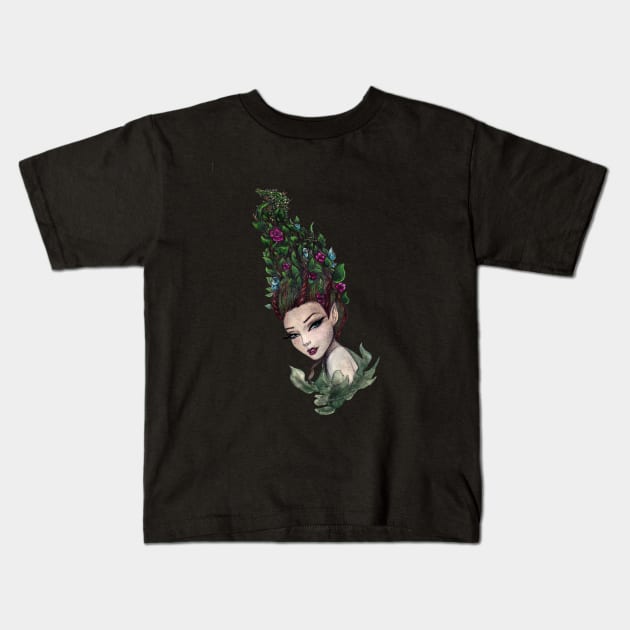 Forest Elf Kids T-Shirt by belizabethg